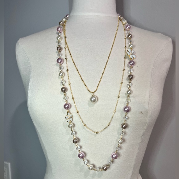 Long Pearl Necklace, “ Chanel Style ” - Picture 1 of 9